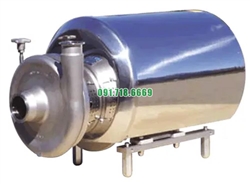 Bơm thực phẩm cánh hở BAW3-15-0.75 thép không gỉ SUS304